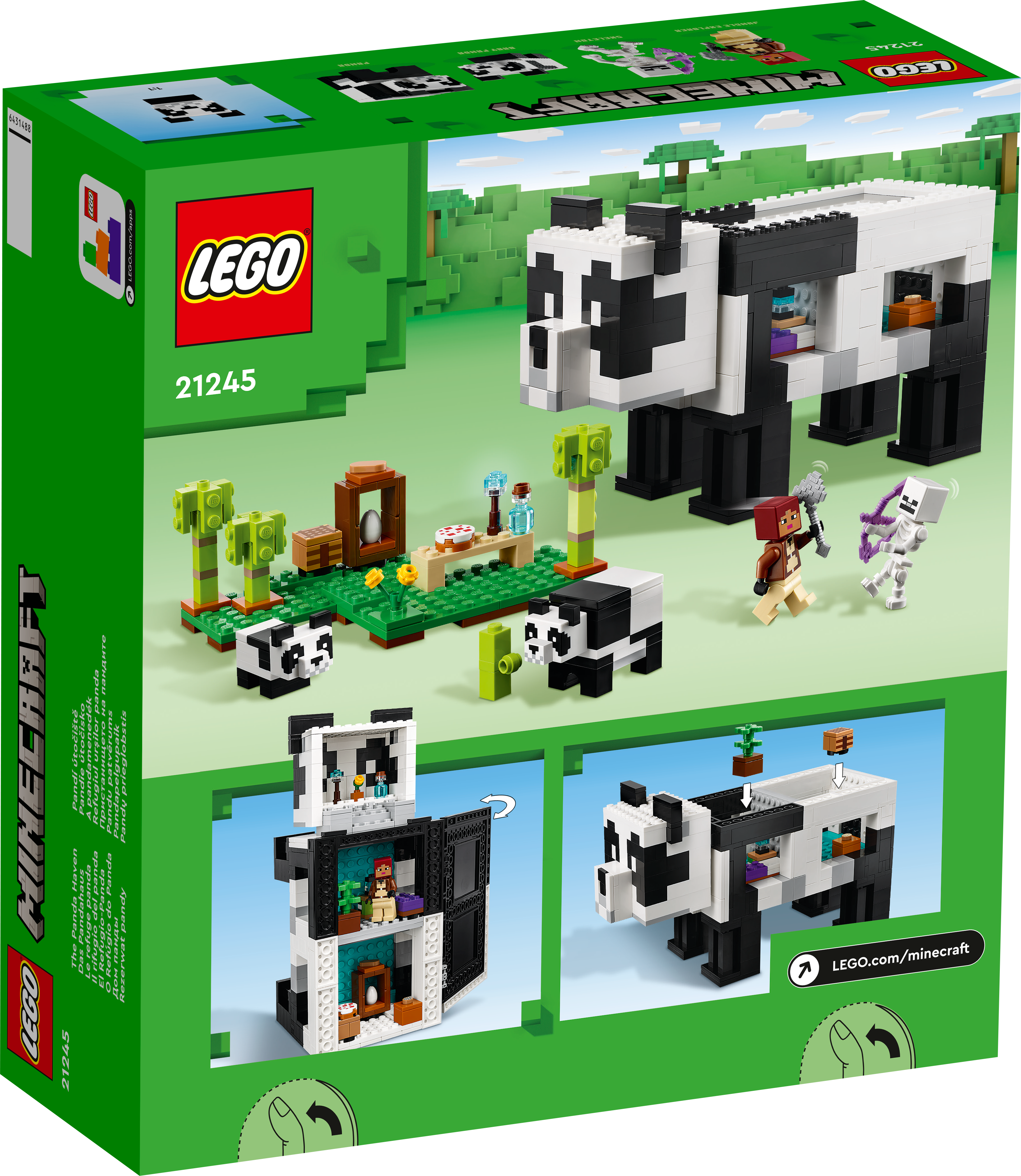 Picture of LEGO Minecraft 21245 The Panda Haven