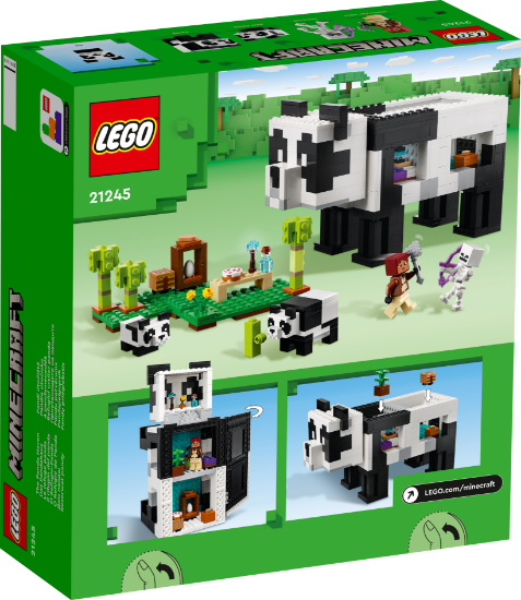 Picture of LEGO Minecraft 21245 The Panda Haven