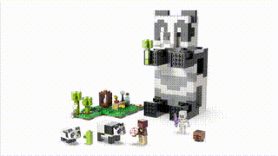 Picture of LEGO Minecraft 21245 The Panda Haven