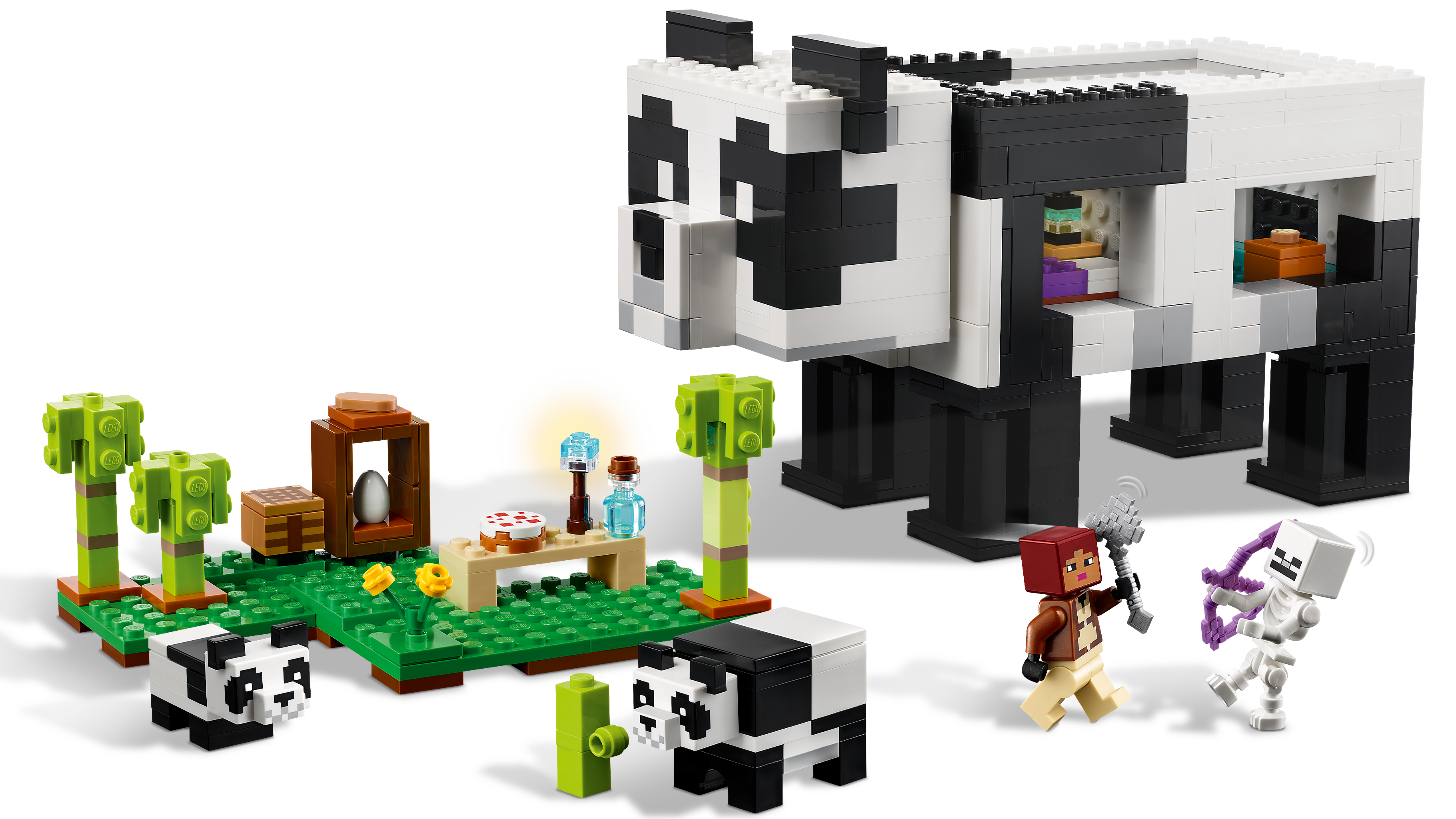 Picture of LEGO Minecraft 21245 The Panda Haven