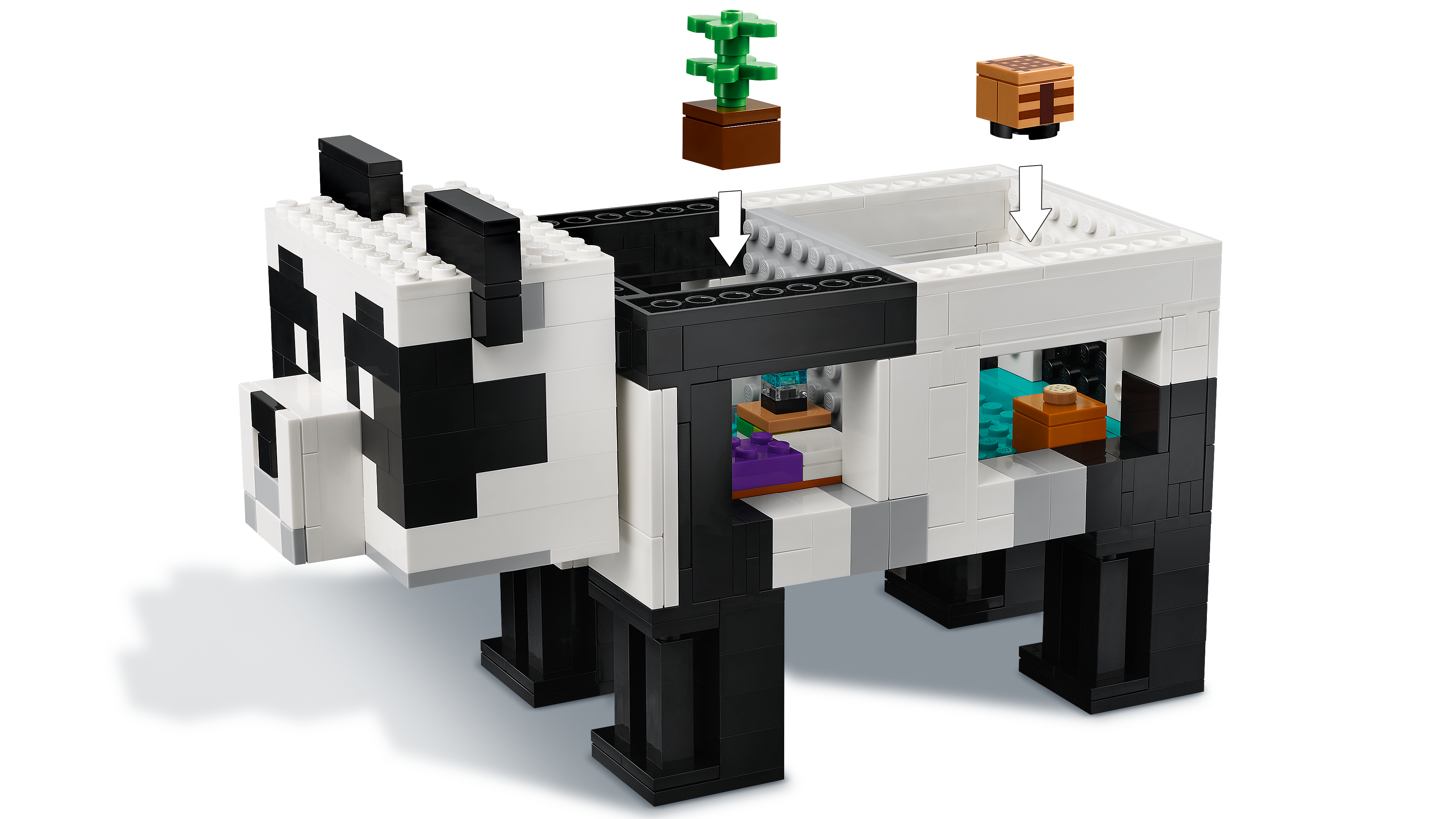 Picture of LEGO Minecraft 21245 The Panda Haven