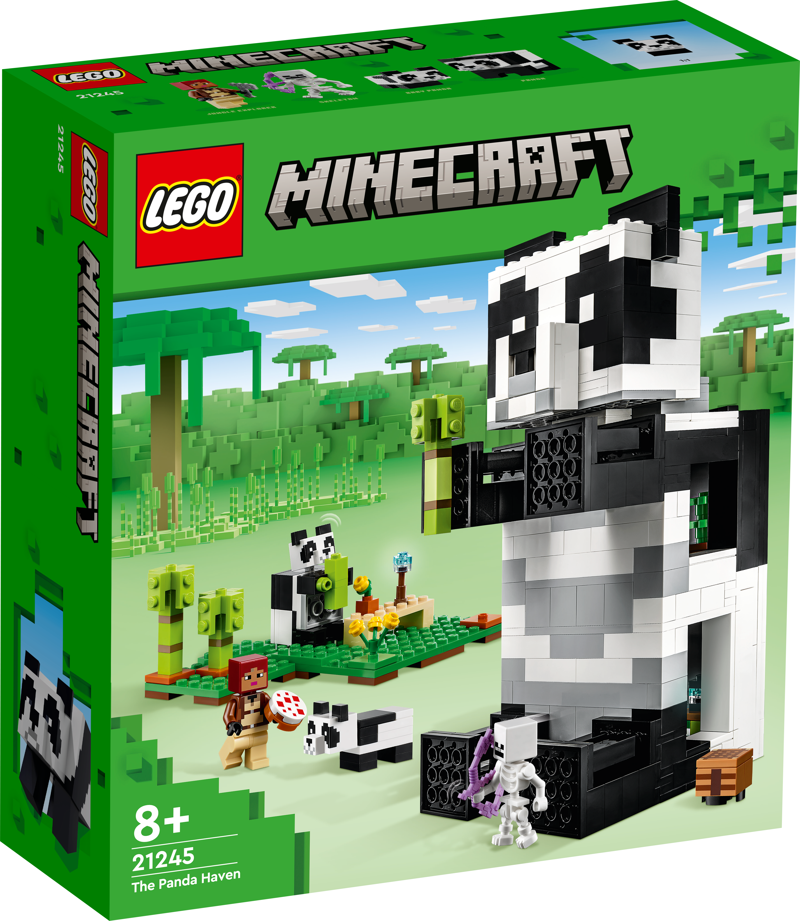 Picture of LEGO Minecraft 21245 The Panda Haven