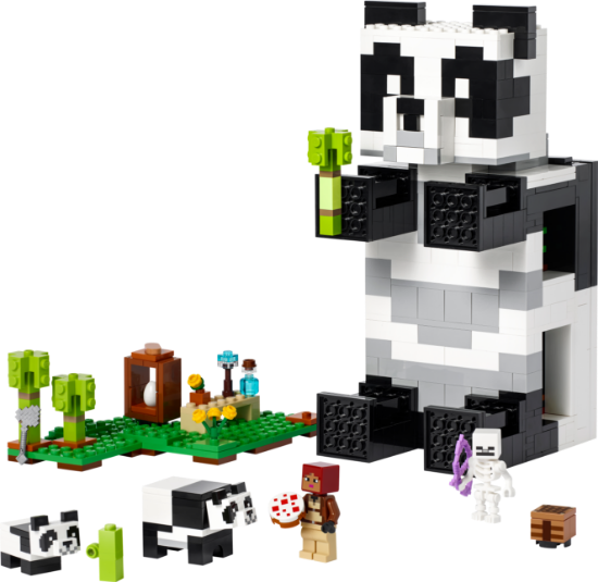 Picture of LEGO Minecraft 21245 The Panda Haven