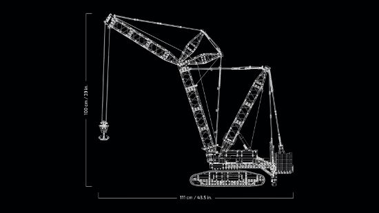 Picture of LEGO Technic 42146 Liebherr Crawler Crane LR 13000