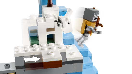 Picture of LEGO Minecraft 21243 The Frozen Peaks