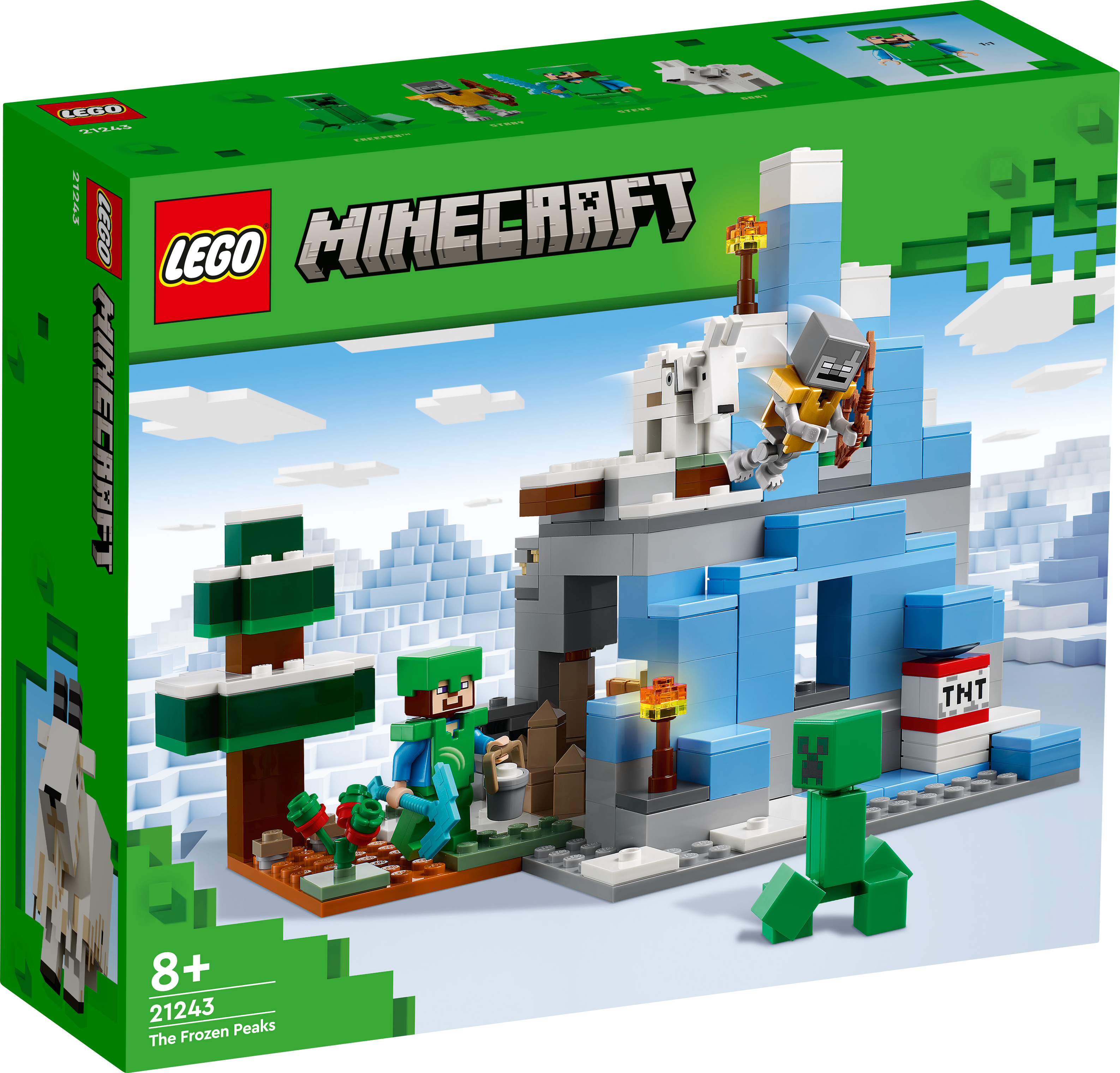 Picture of LEGO Minecraft 21243 The Frozen Peaks