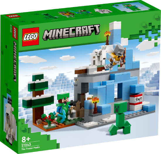 Picture of LEGO Minecraft 21243 The Frozen Peaks