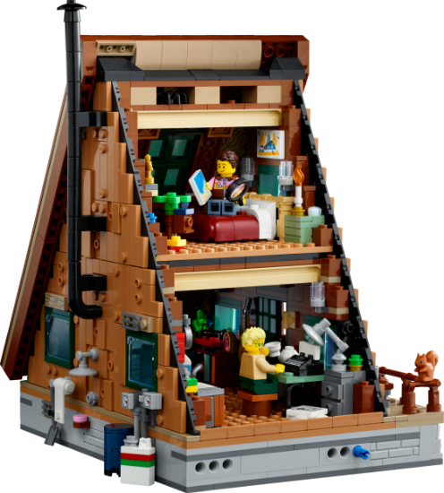 Picture of LEGO IDEAS 21338 A-Frame Cabin