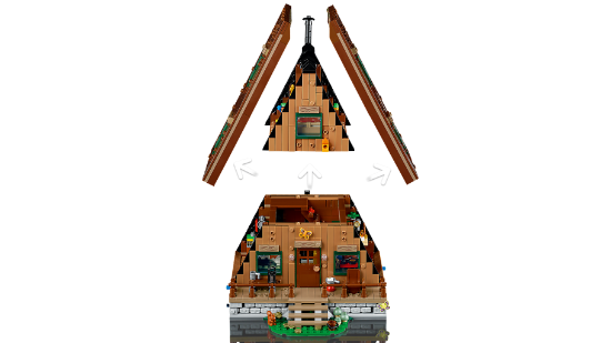 Picture of LEGO IDEAS 21338 A-Frame Cabin