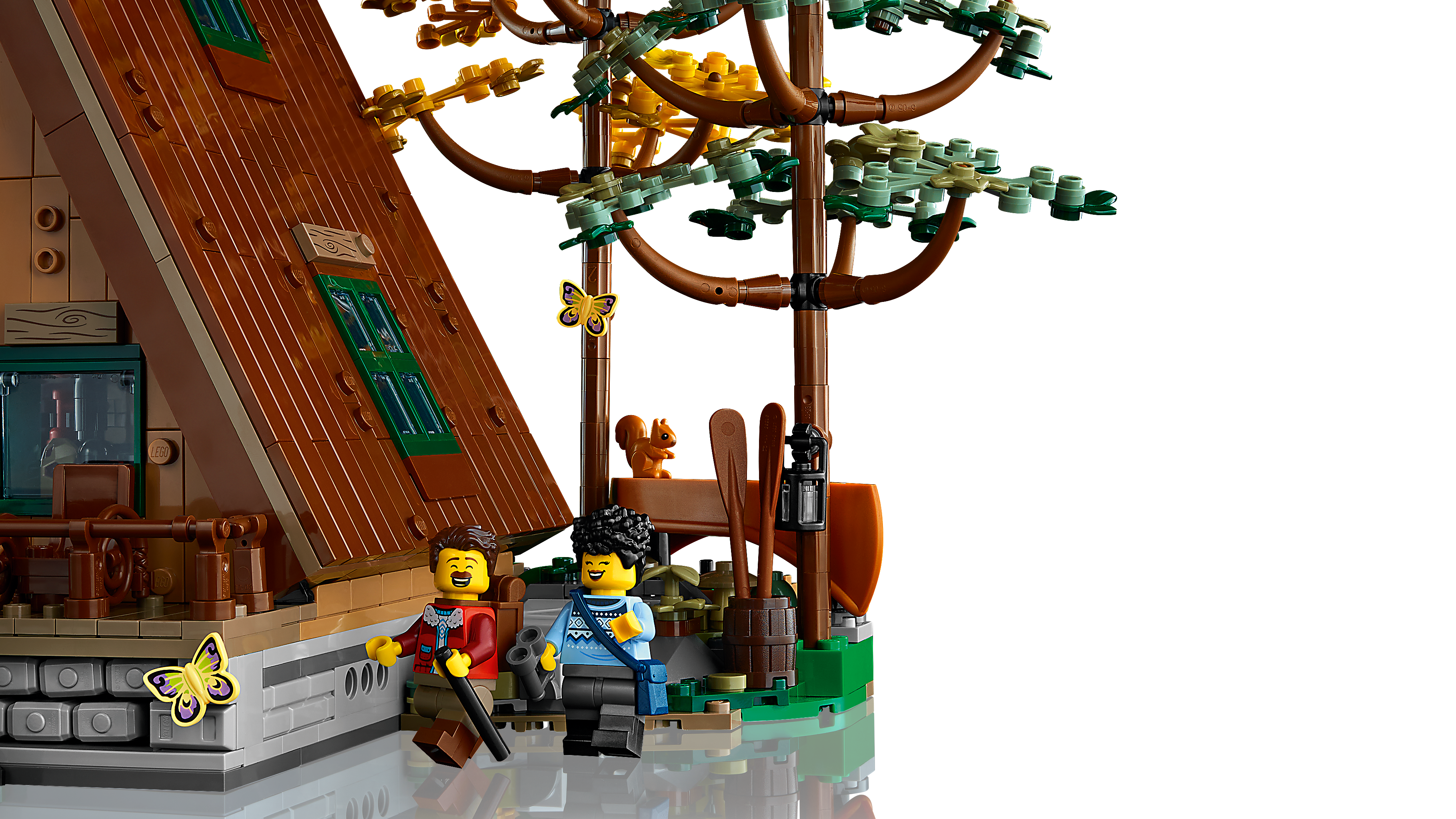 Picture of LEGO IDEAS 21338 A-Frame Cabin