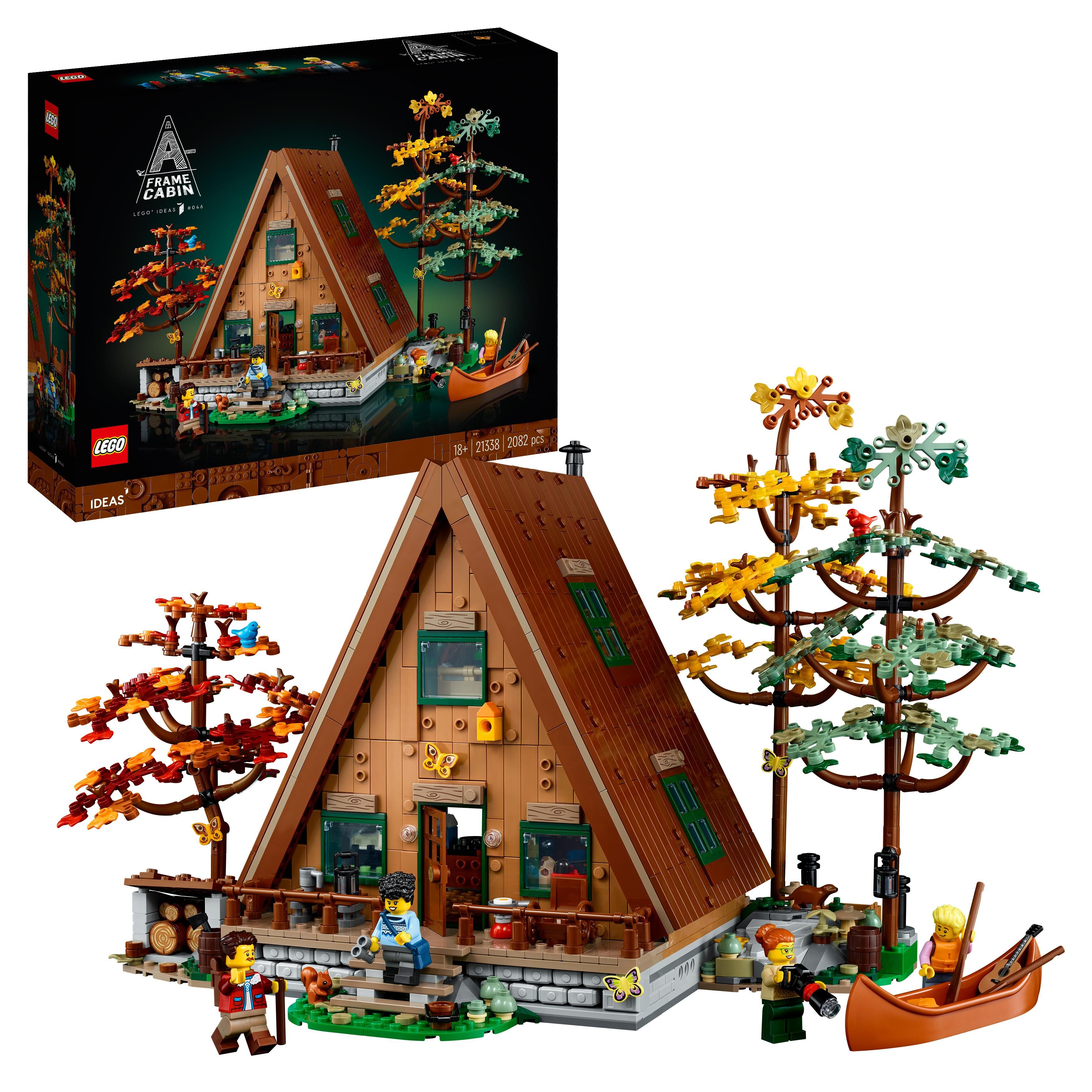 Picture of LEGO IDEAS 21338 A-Frame Cabin