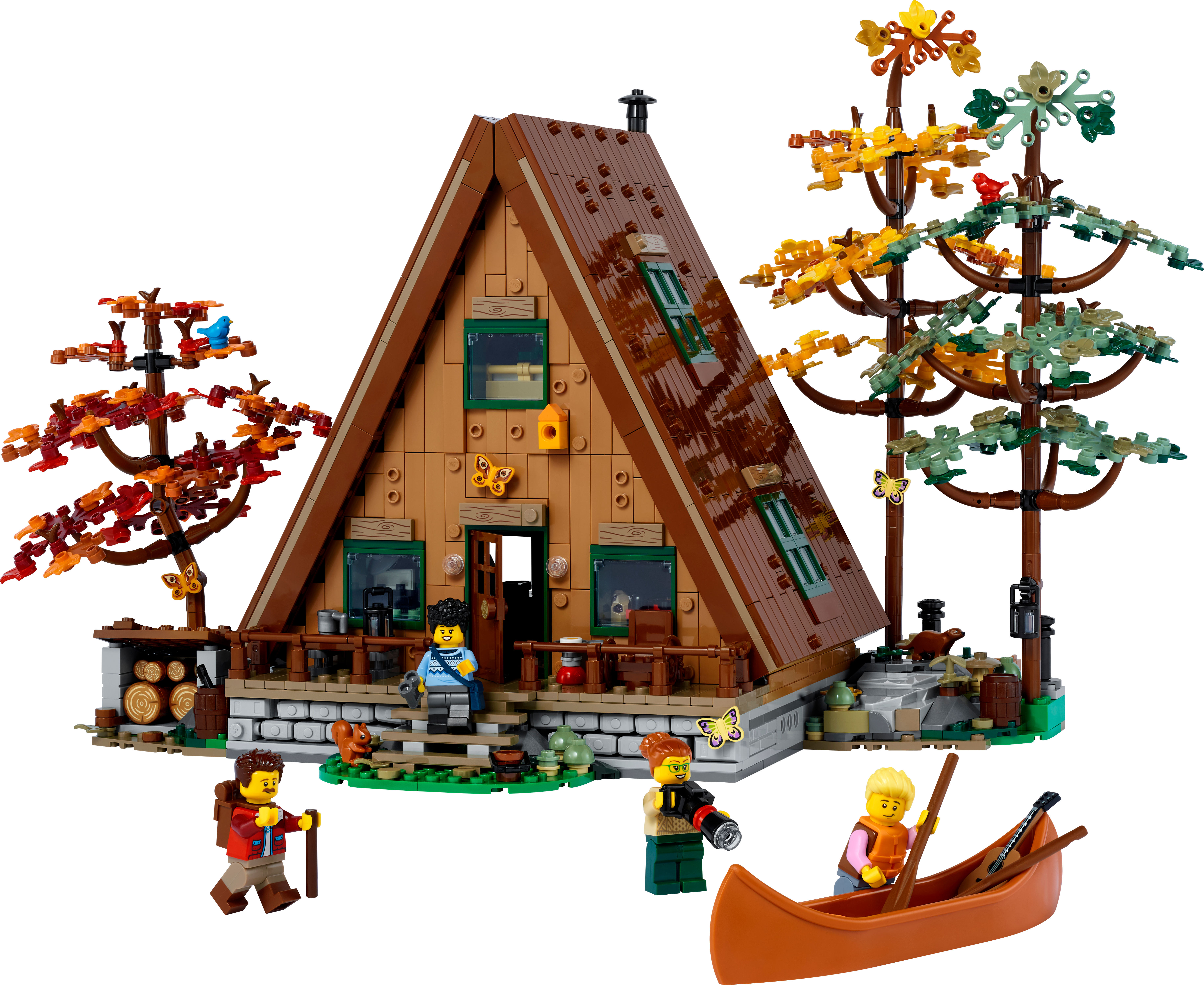 Picture of LEGO IDEAS 21338 A-Frame Cabin