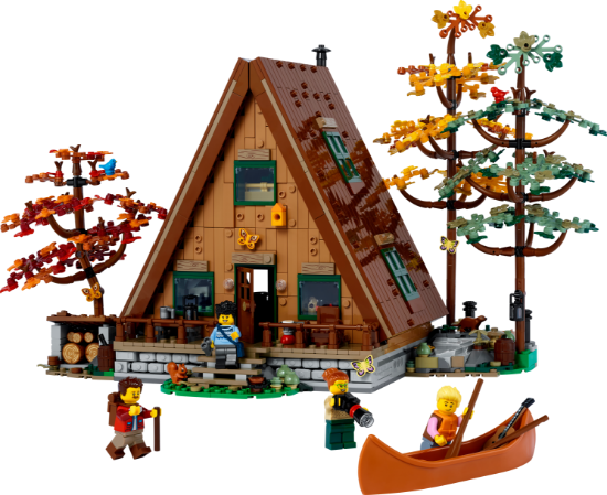 Picture of LEGO IDEAS 21338 A-Frame Cabin