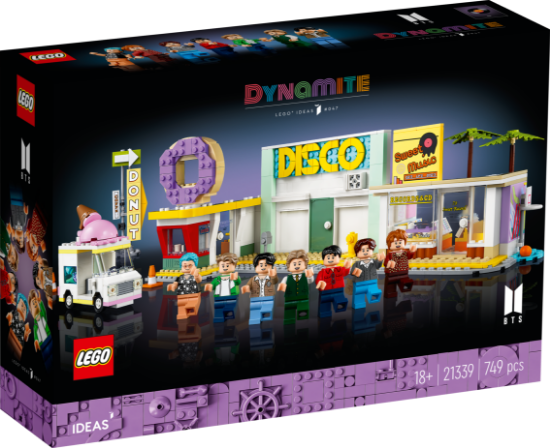 Picture of LEGO IDEAS 21339 BTS Dynamite