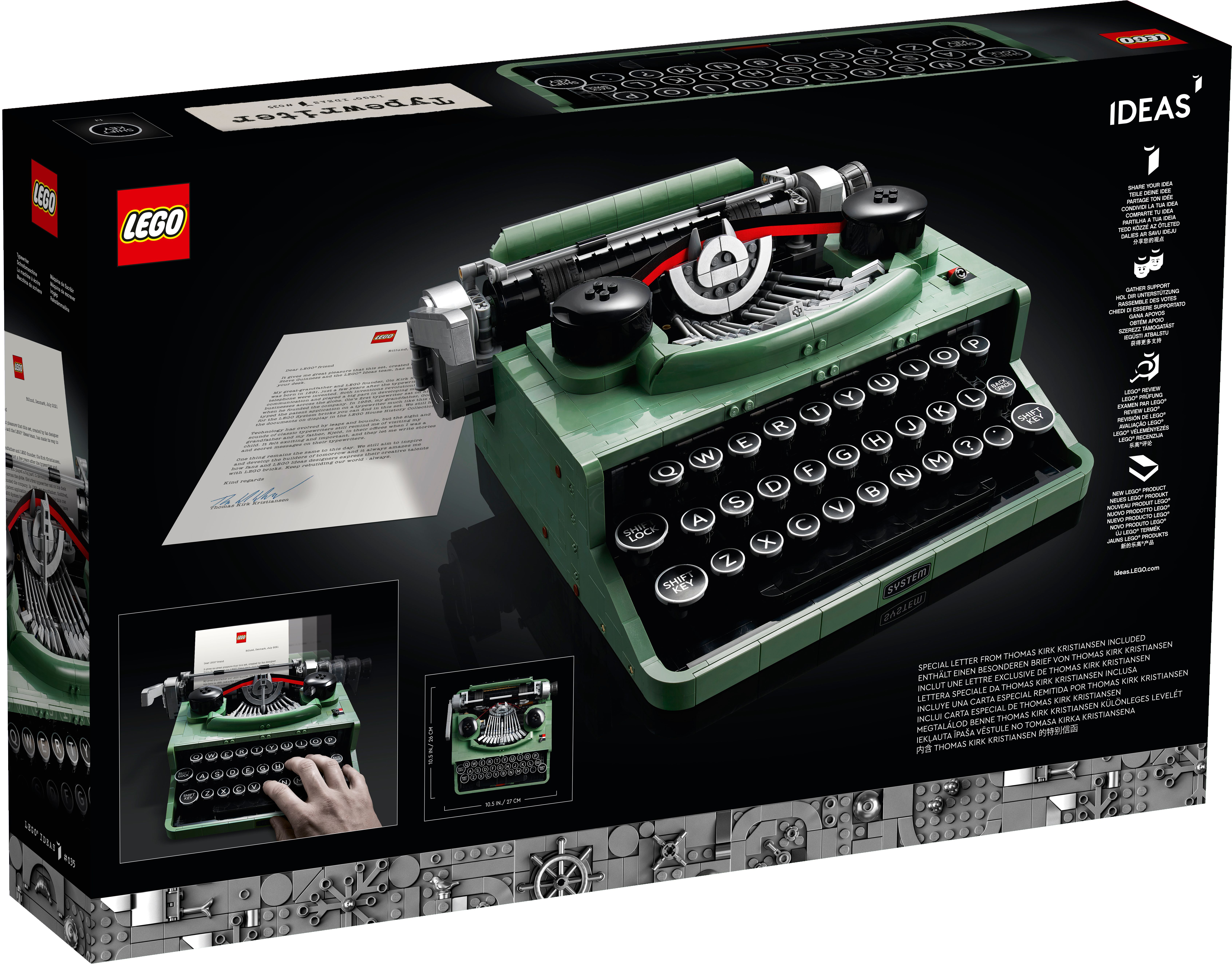 Picture of LEGO IDEAS 21327 Typewriter