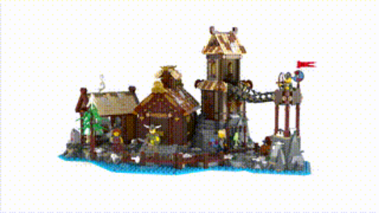 Picture of LEGO IDEAS 21343 Viking Village