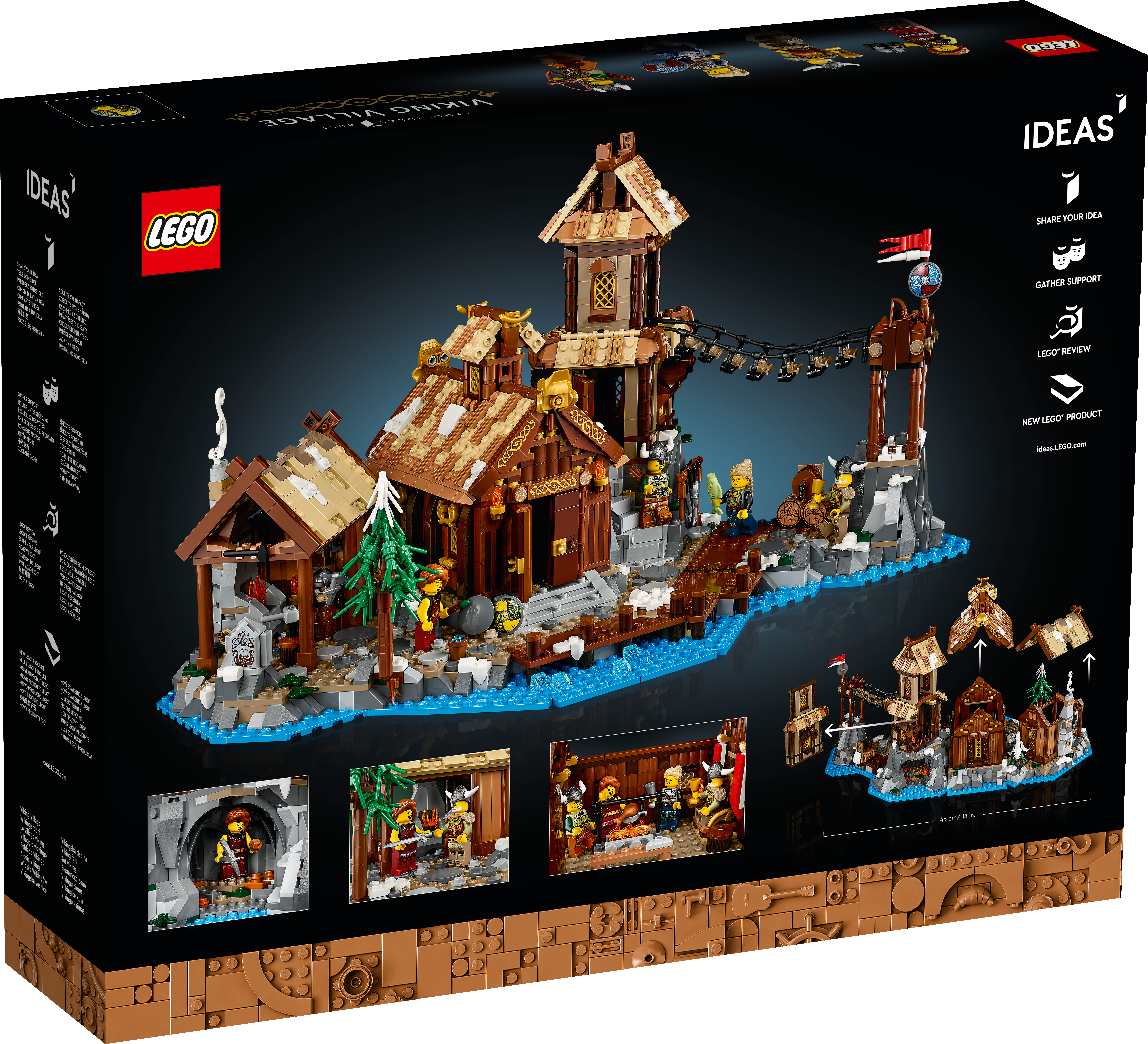 Picture of LEGO IDEAS 21343 Viking Village