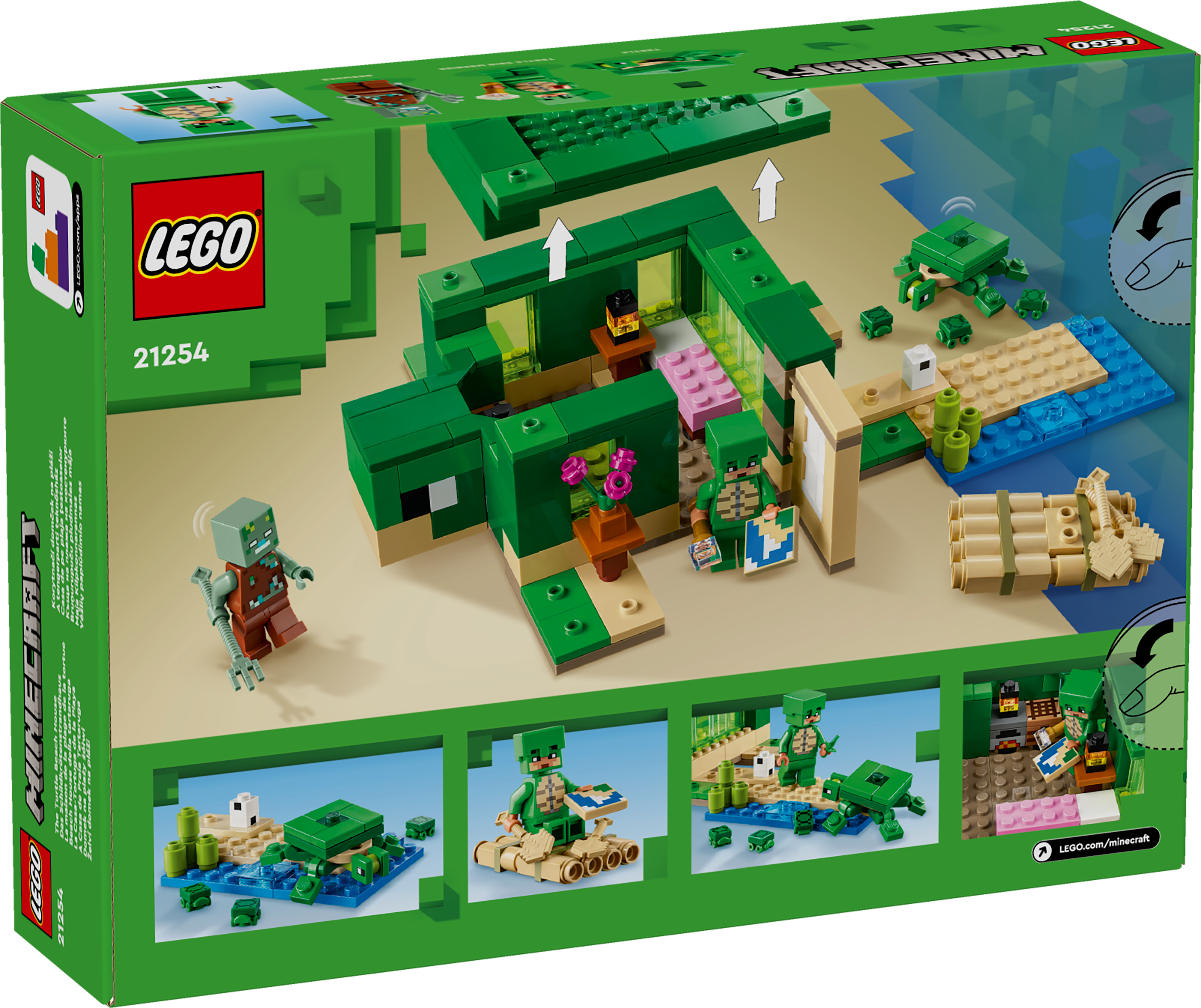 Picture of LEGO Minecraft 21254 The Turtle Beach House