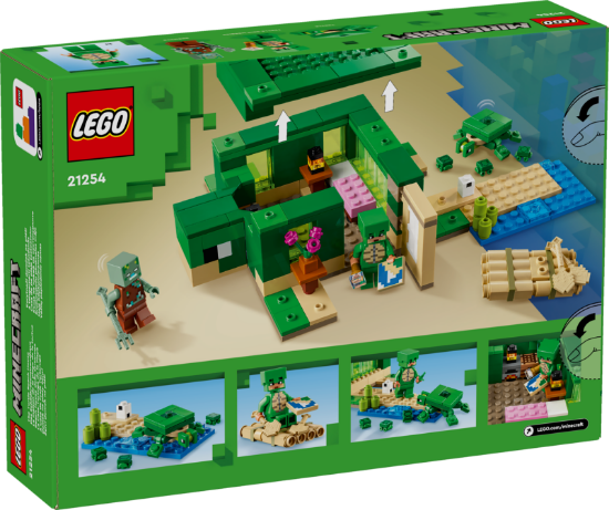 Picture of LEGO Minecraft 21254 The Turtle Beach House