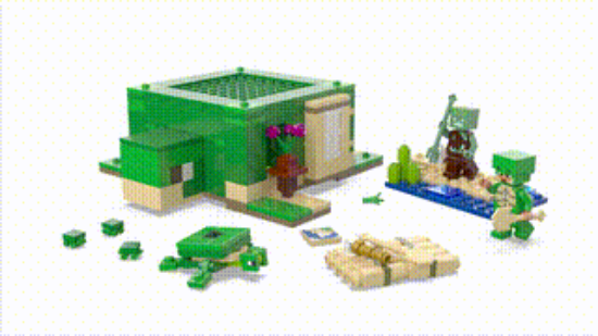 Picture of LEGO Minecraft 21254 The Turtle Beach House