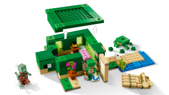 Picture of LEGO Minecraft 21254 The Turtle Beach House