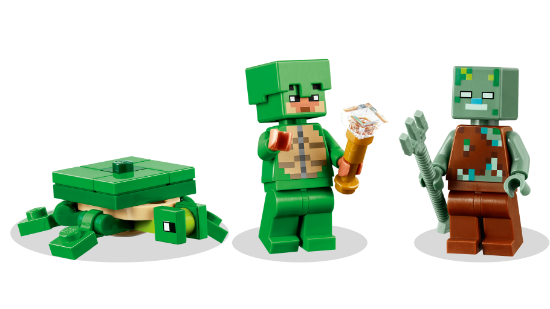 Picture of LEGO Minecraft 21254 The Turtle Beach House