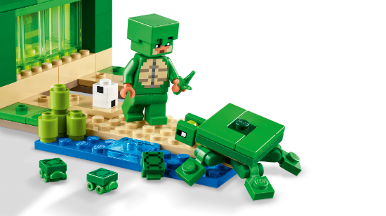 Picture of LEGO Minecraft 21254 The Turtle Beach House