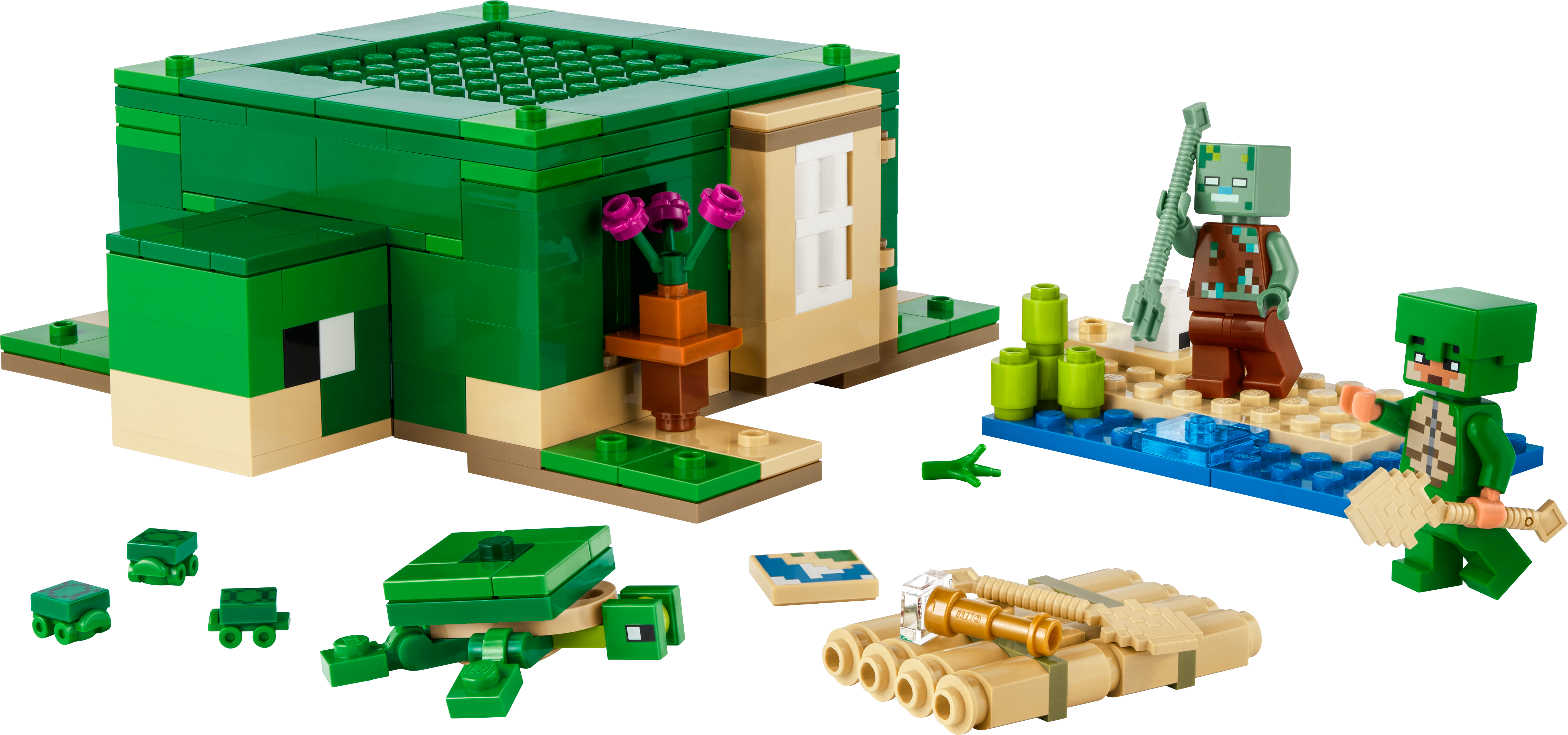 Picture of LEGO Minecraft 21254 The Turtle Beach House