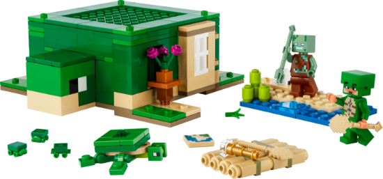 Picture of LEGO Minecraft 21254 The Turtle Beach House