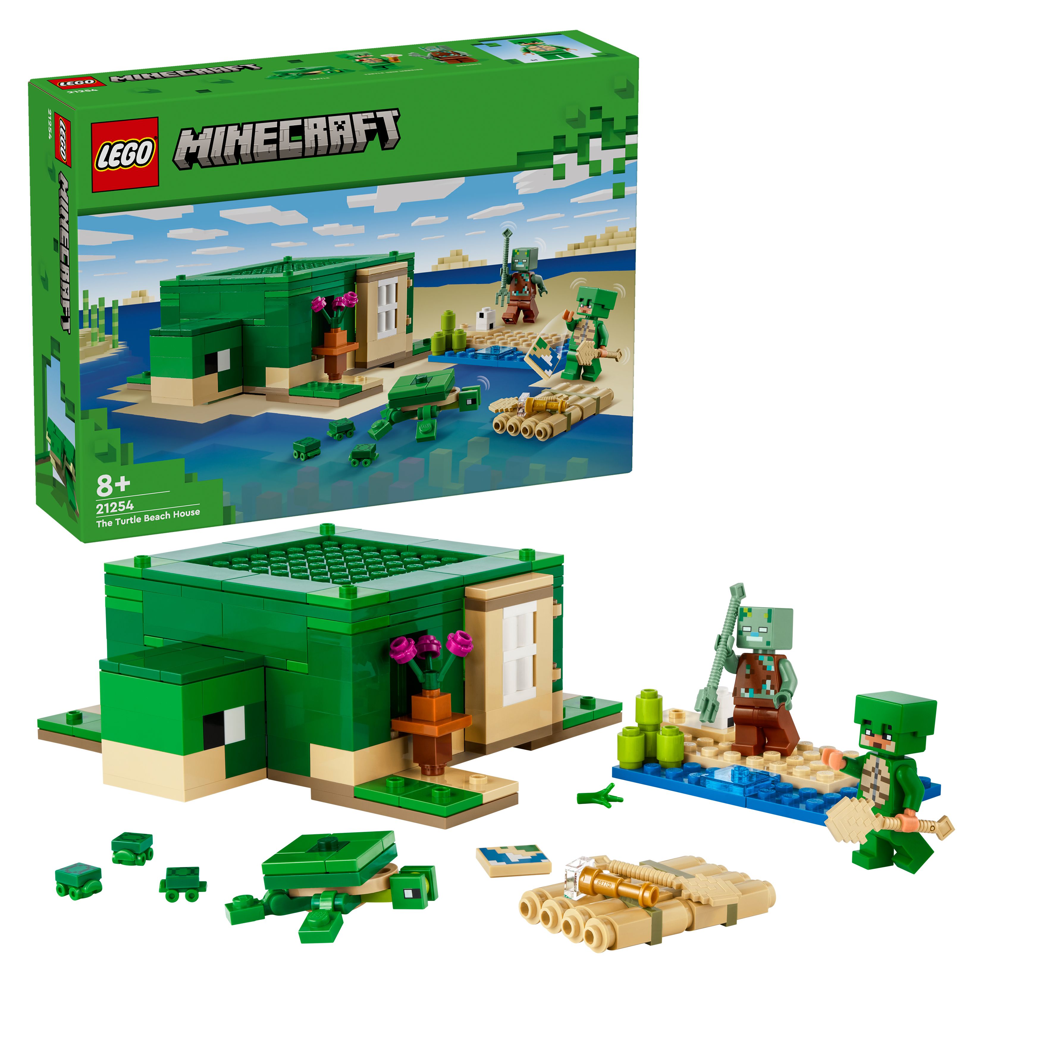 Picture of LEGO Minecraft 21254 The Turtle Beach House