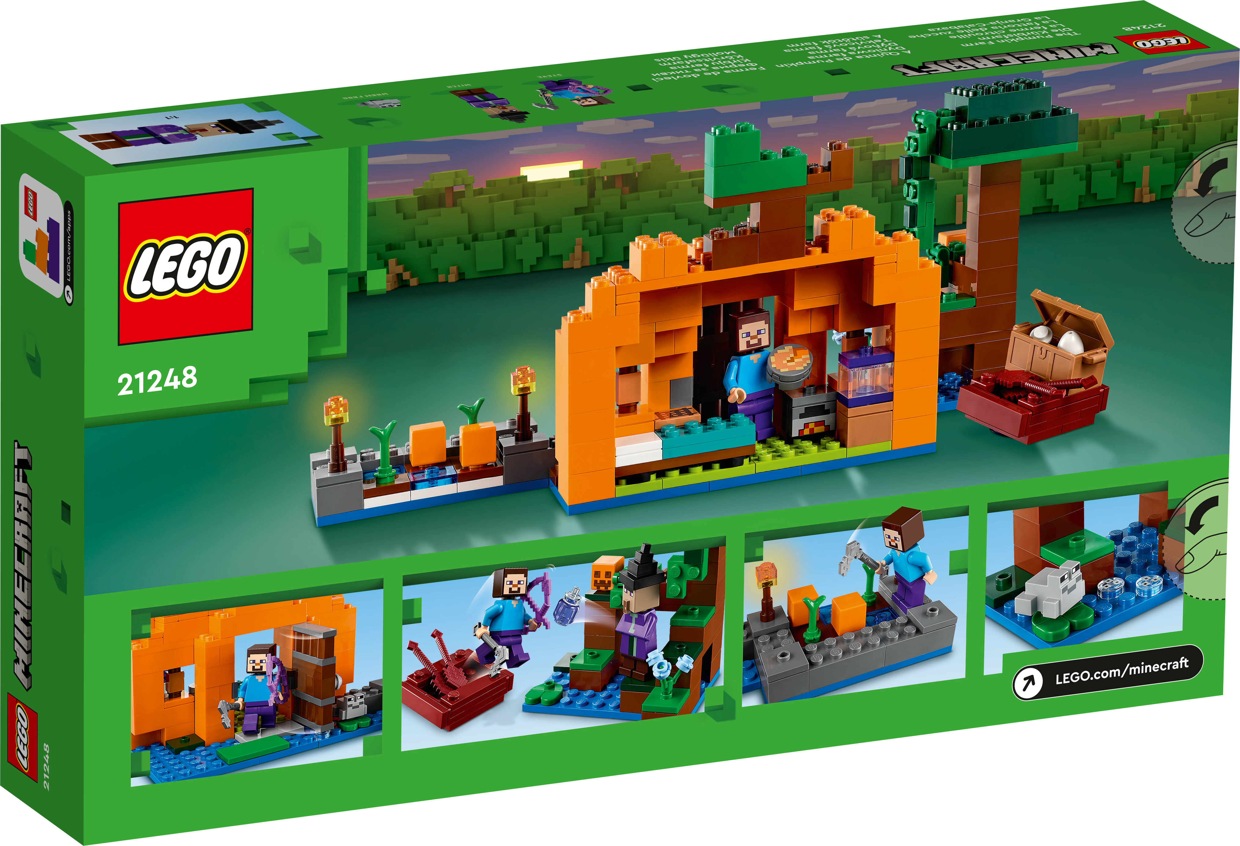 Picture of LEGO Minecraft 21248 The Pumpkin Farm