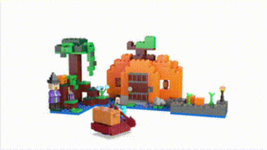 Picture of LEGO Minecraft 21248 The Pumpkin Farm