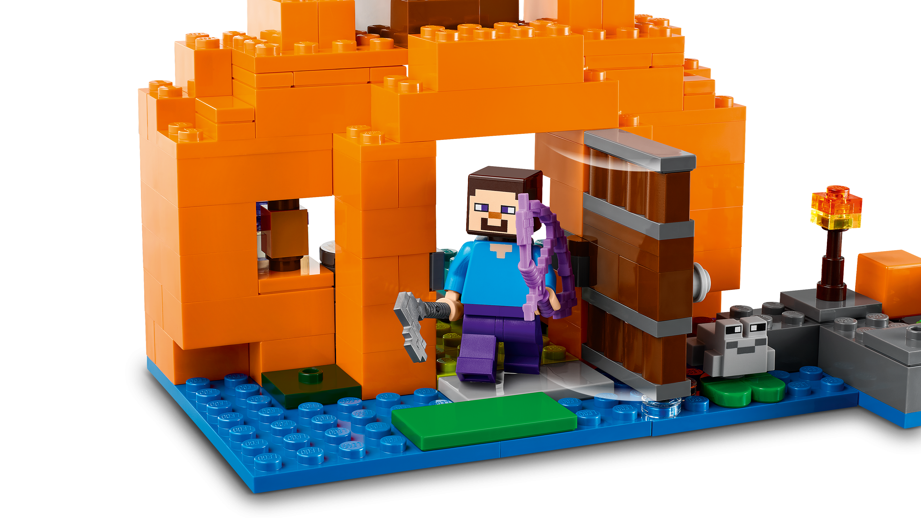 Picture of LEGO Minecraft 21248 The Pumpkin Farm