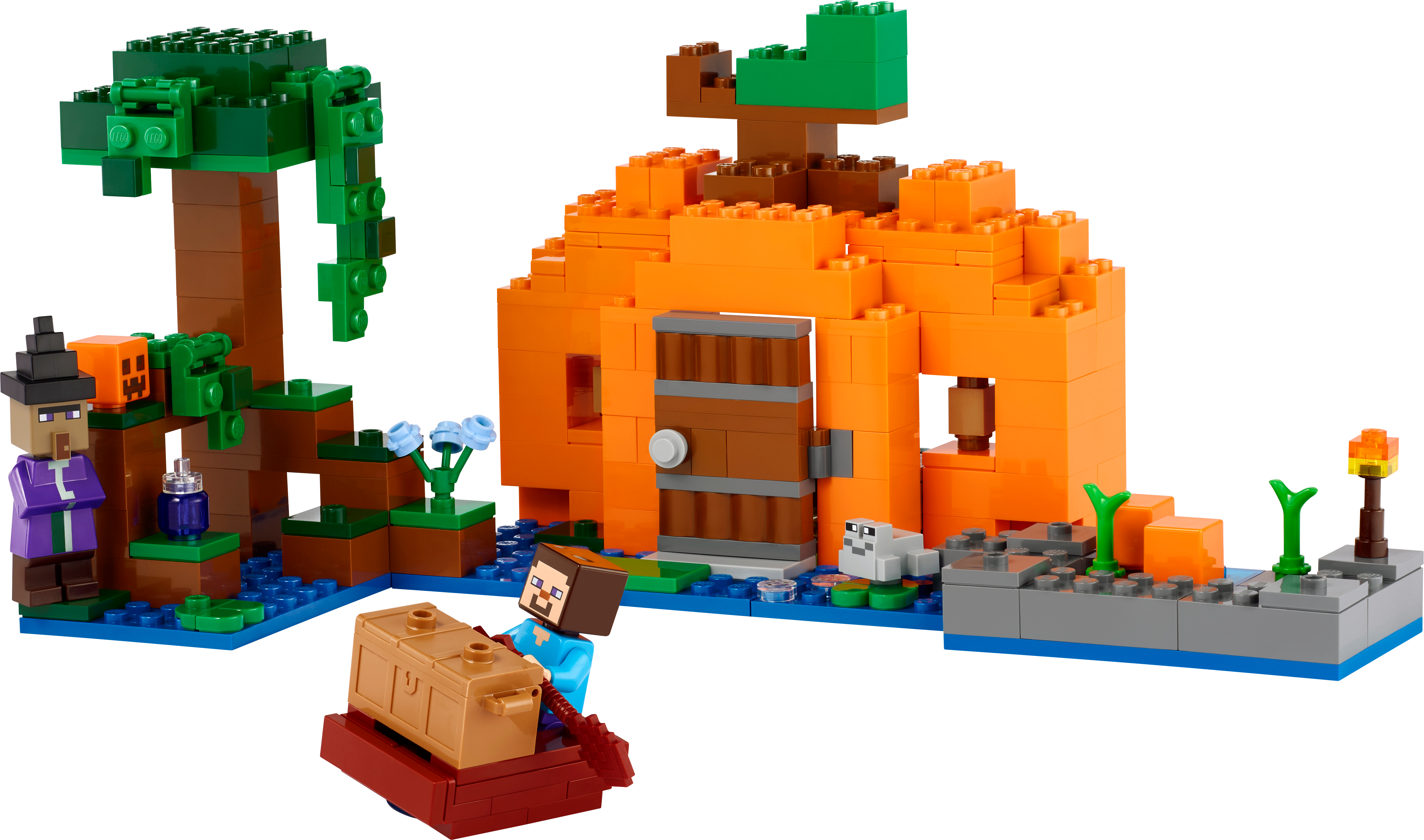 Picture of LEGO Minecraft 21248 The Pumpkin Farm