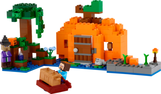 Picture of LEGO Minecraft 21248 The Pumpkin Farm