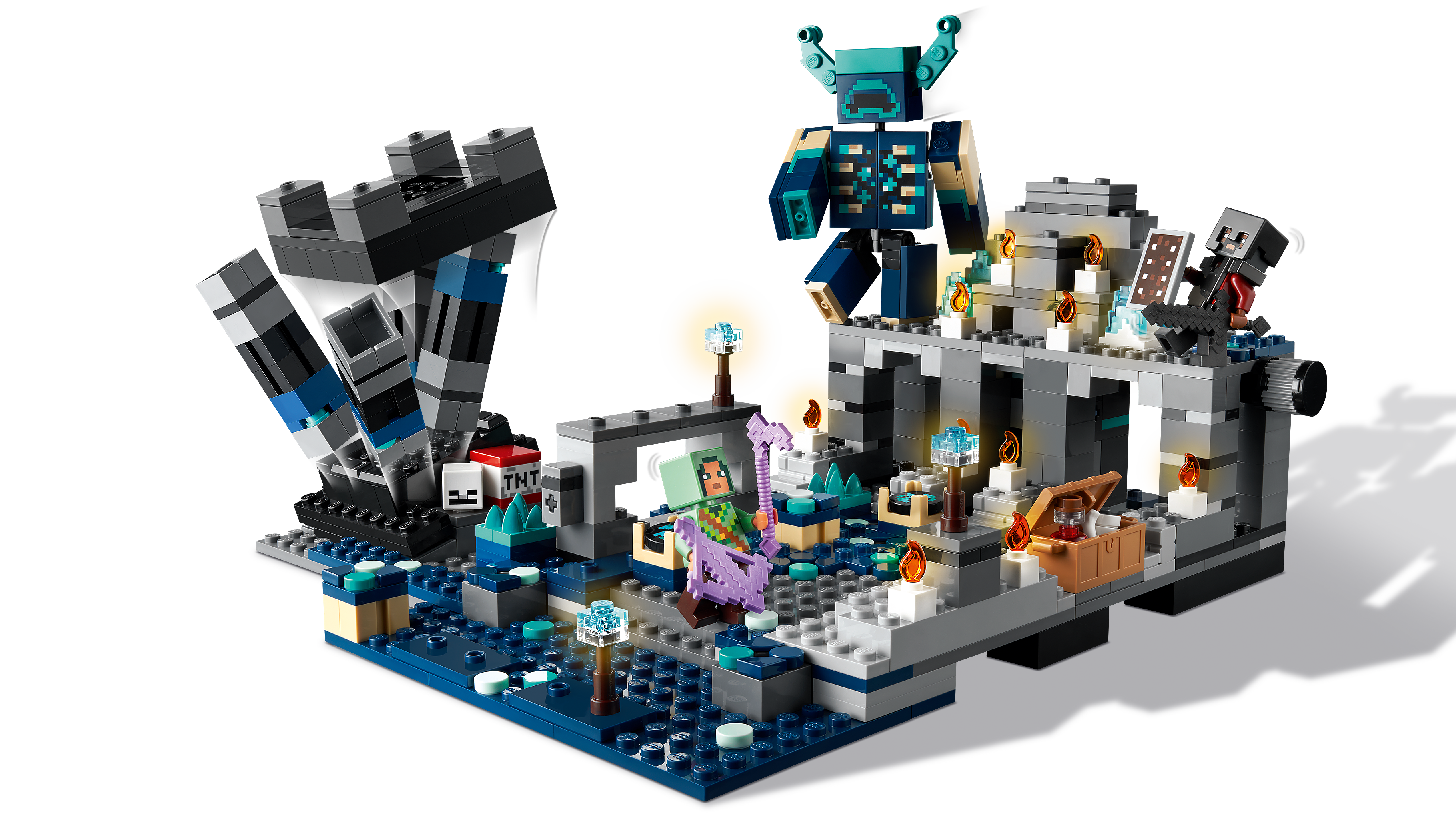 Picture of LEGO Minecraft 21246 The Deep Dark Battle