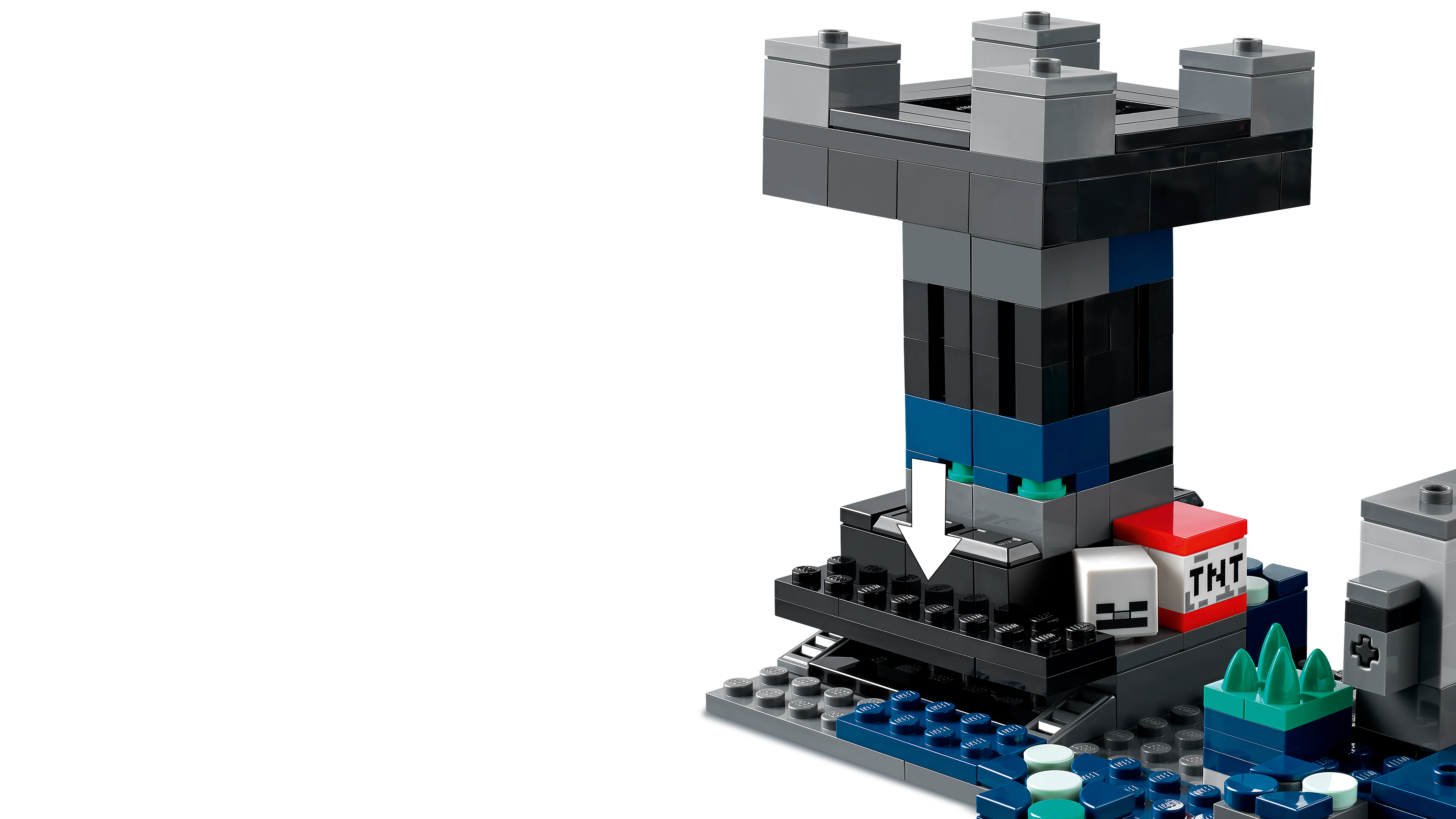 Picture of LEGO Minecraft 21246 The Deep Dark Battle