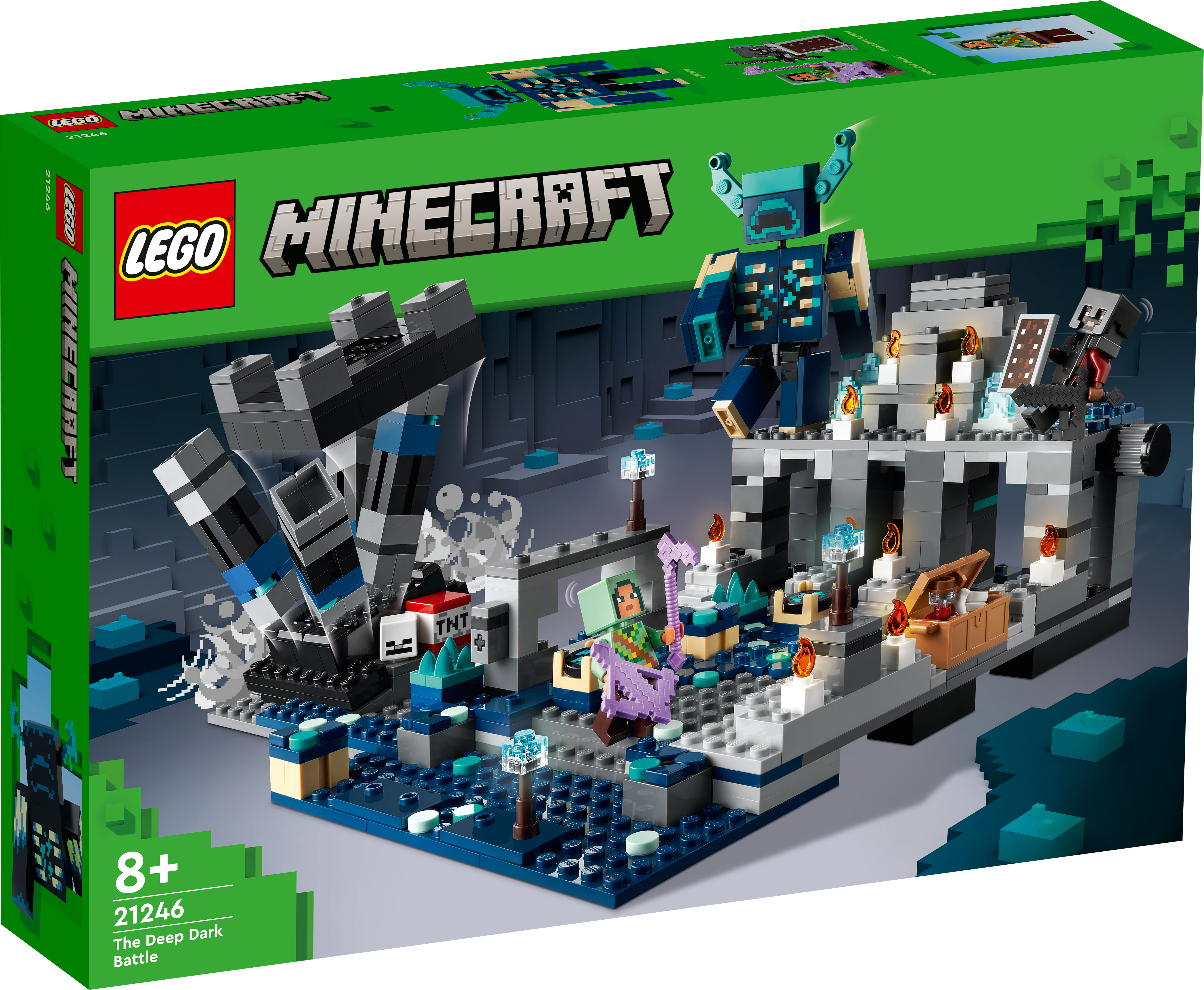 Picture of LEGO Minecraft 21246 The Deep Dark Battle