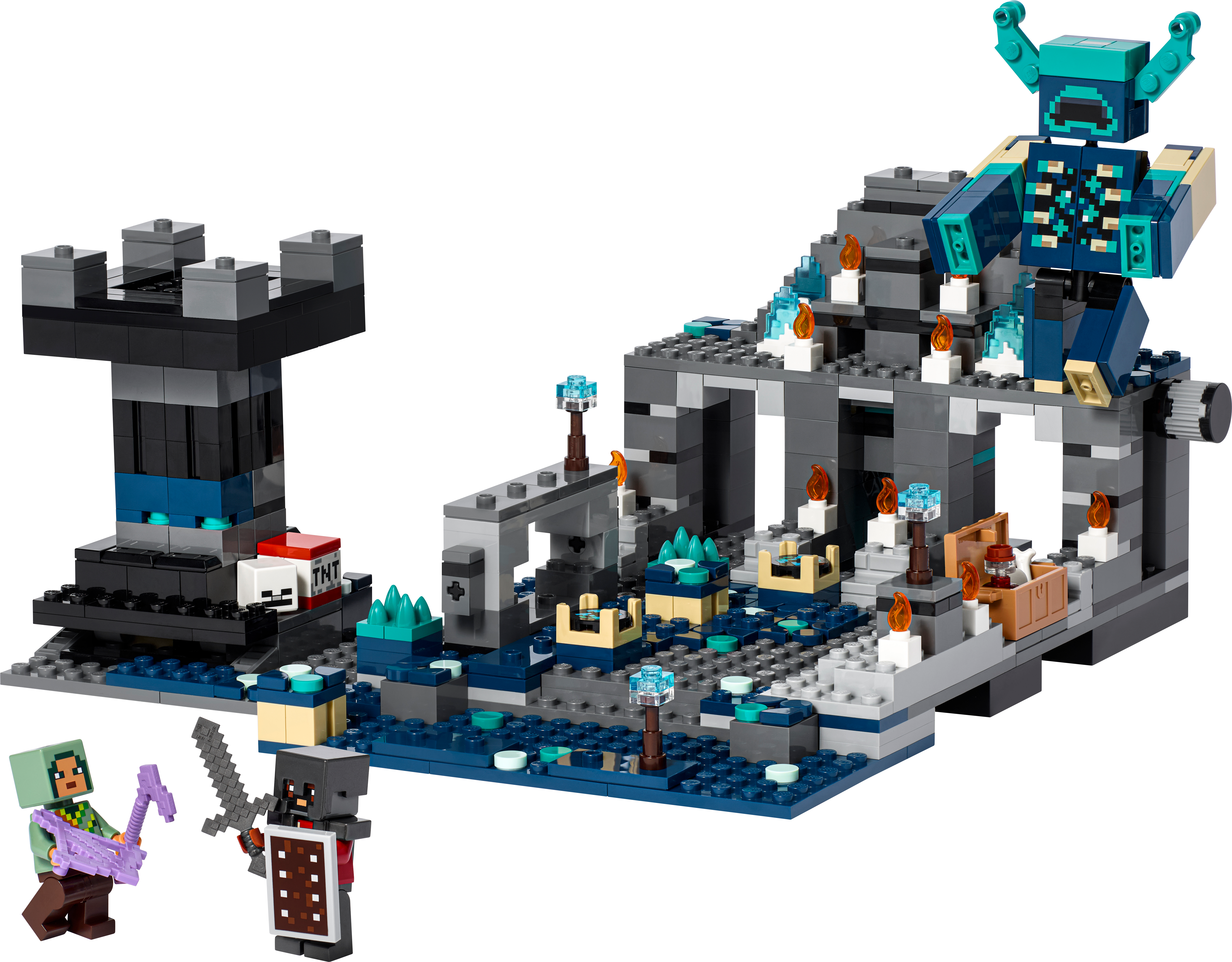 Picture of LEGO Minecraft 21246 The Deep Dark Battle