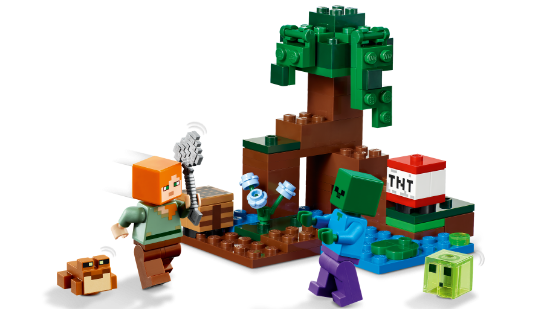 Picture of LEGO Minecraft 21240 The Swamp Adventure V29