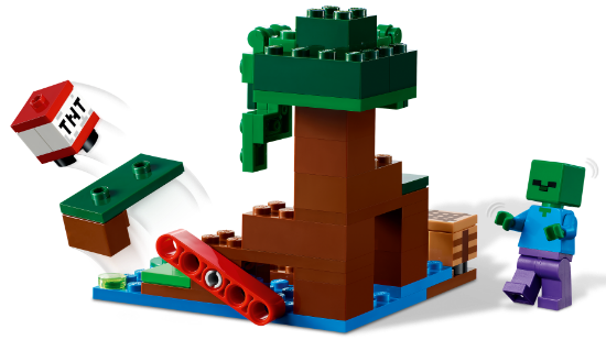 Picture of LEGO Minecraft 21240 The Swamp Adventure V29