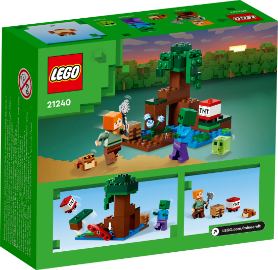 Picture of LEGO Minecraft 21240 The Swamp Adventure V29