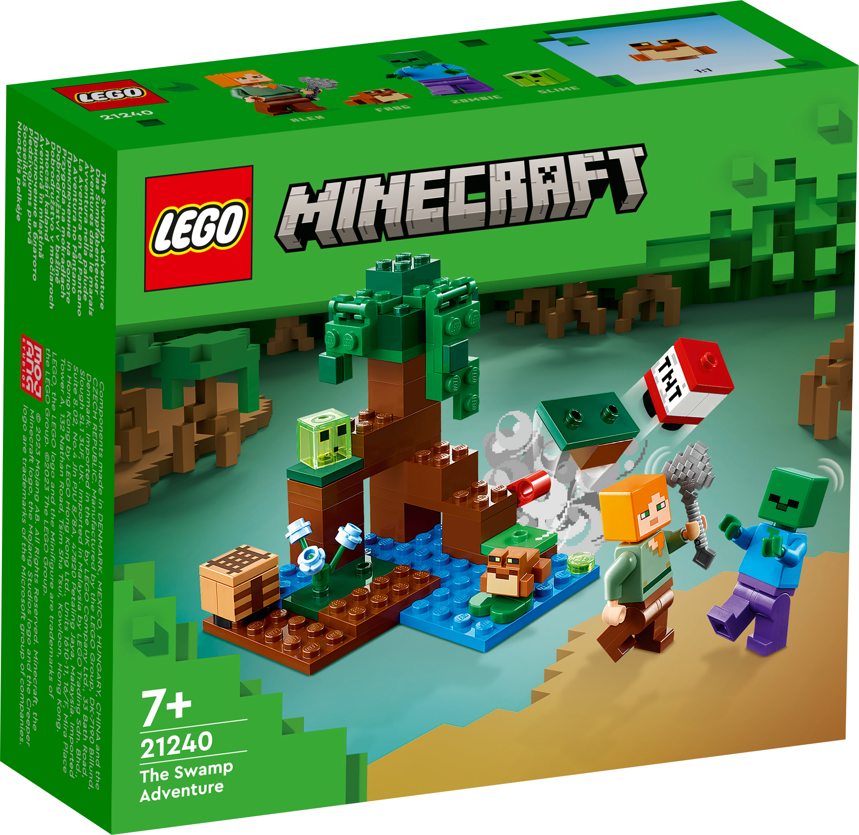 Picture of LEGO Minecraft 21240 The Swamp Adventure V29