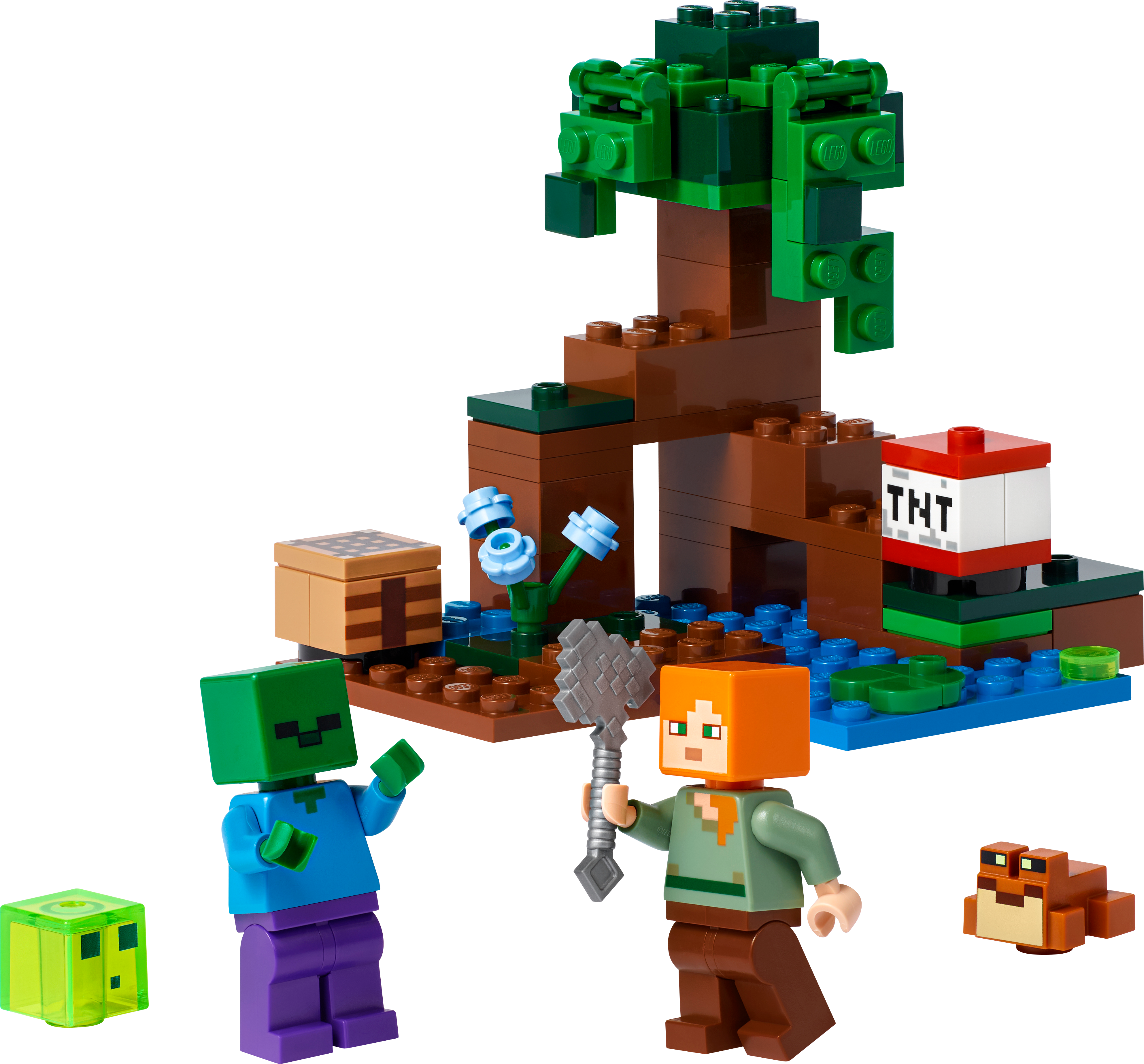 Picture of LEGO Minecraft 21240 The Swamp Adventure V29