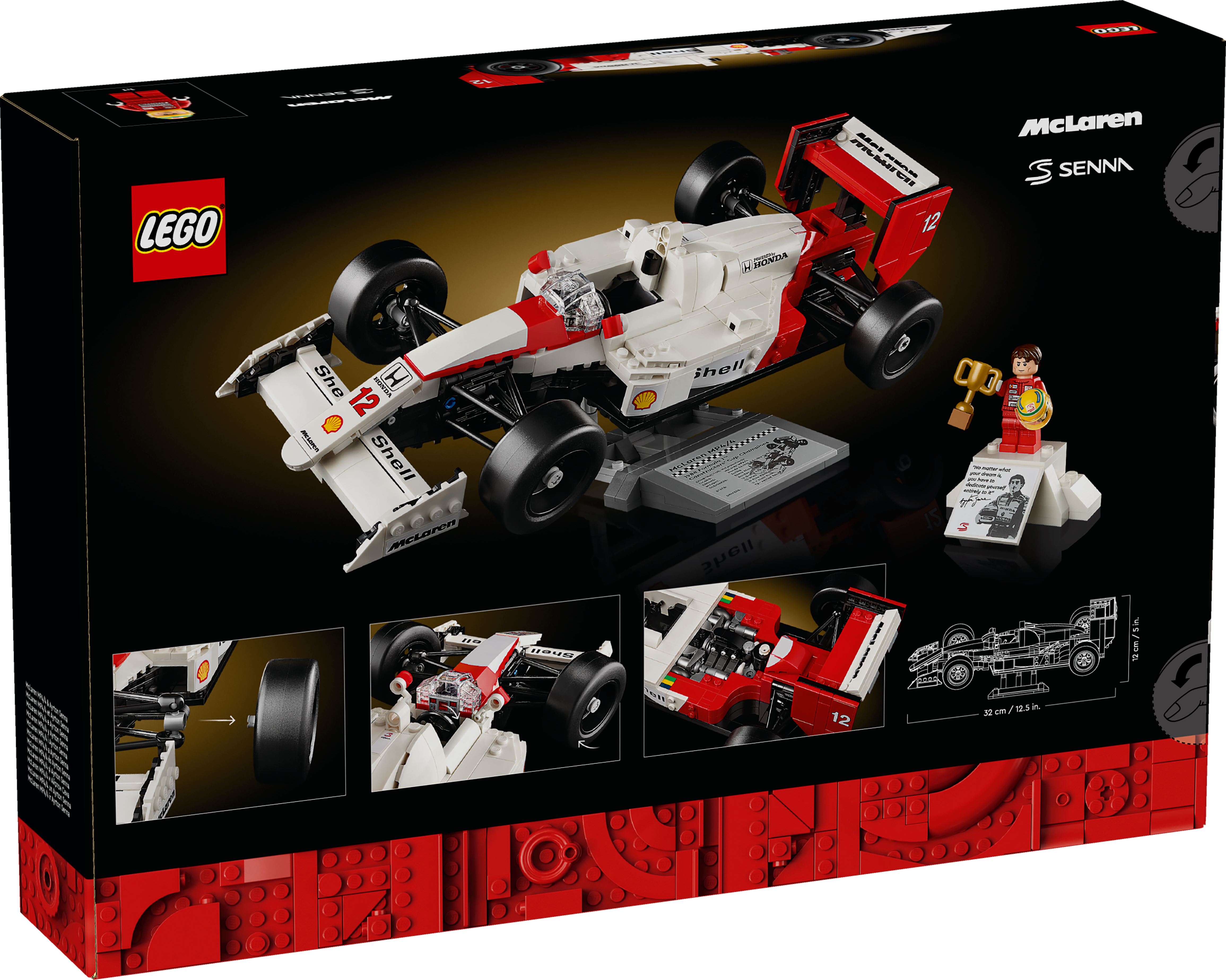 Picture of LEGO Icons 10330 McLaren MP4/4 & Ayrton Senna 