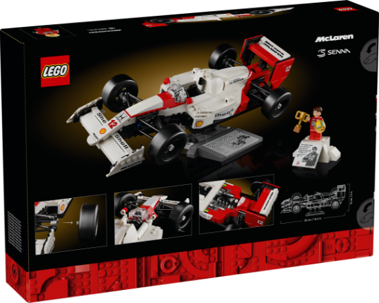 Picture of LEGO Icons 10330 McLaren MP4/4 & Ayrton Senna 