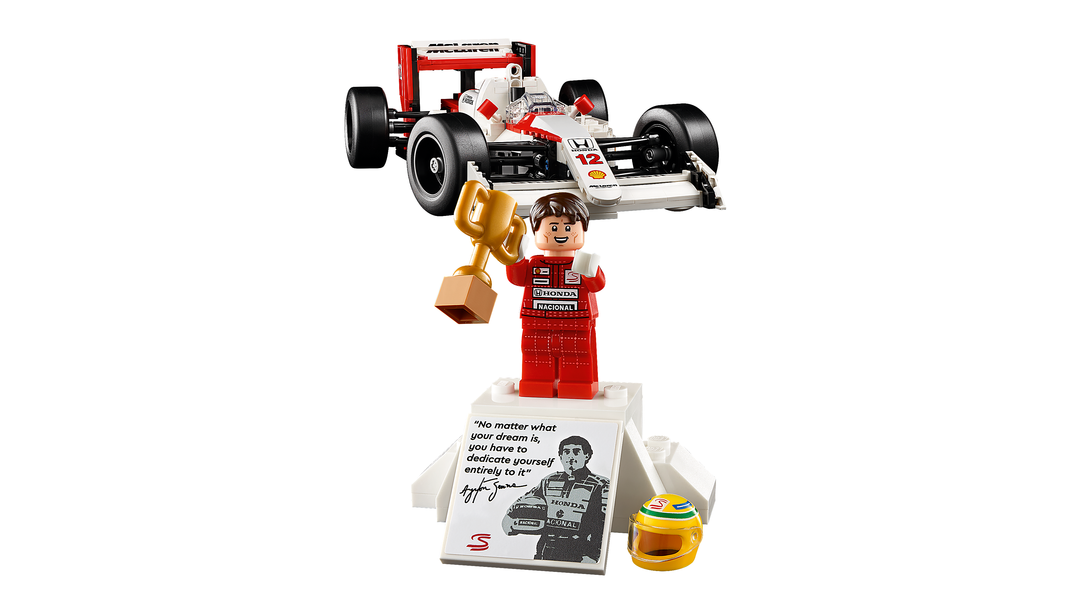 Picture of LEGO Icons 10330 McLaren MP4/4 & Ayrton Senna 