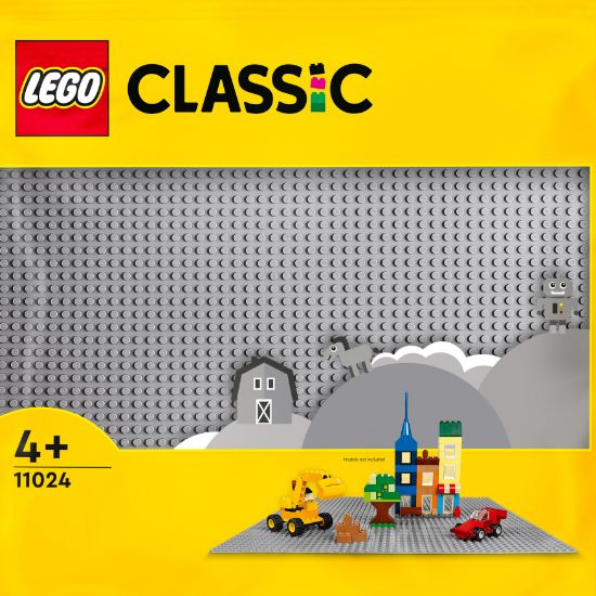 Picture of LEGO Classic  11024 Gray Baseplate