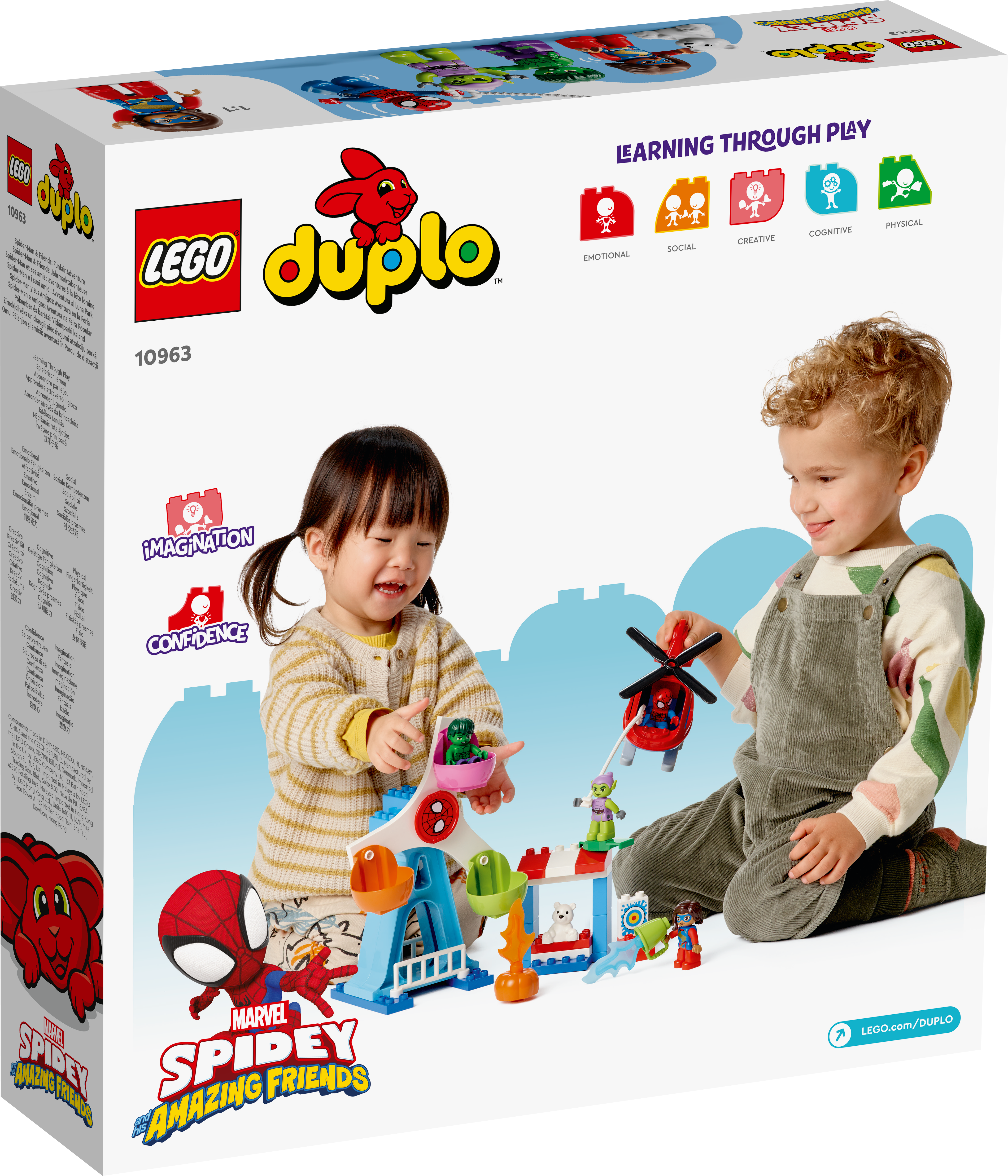 Picture of LEGO DUPLO 10963 Spider-Man & Friends: Funfai Adventure