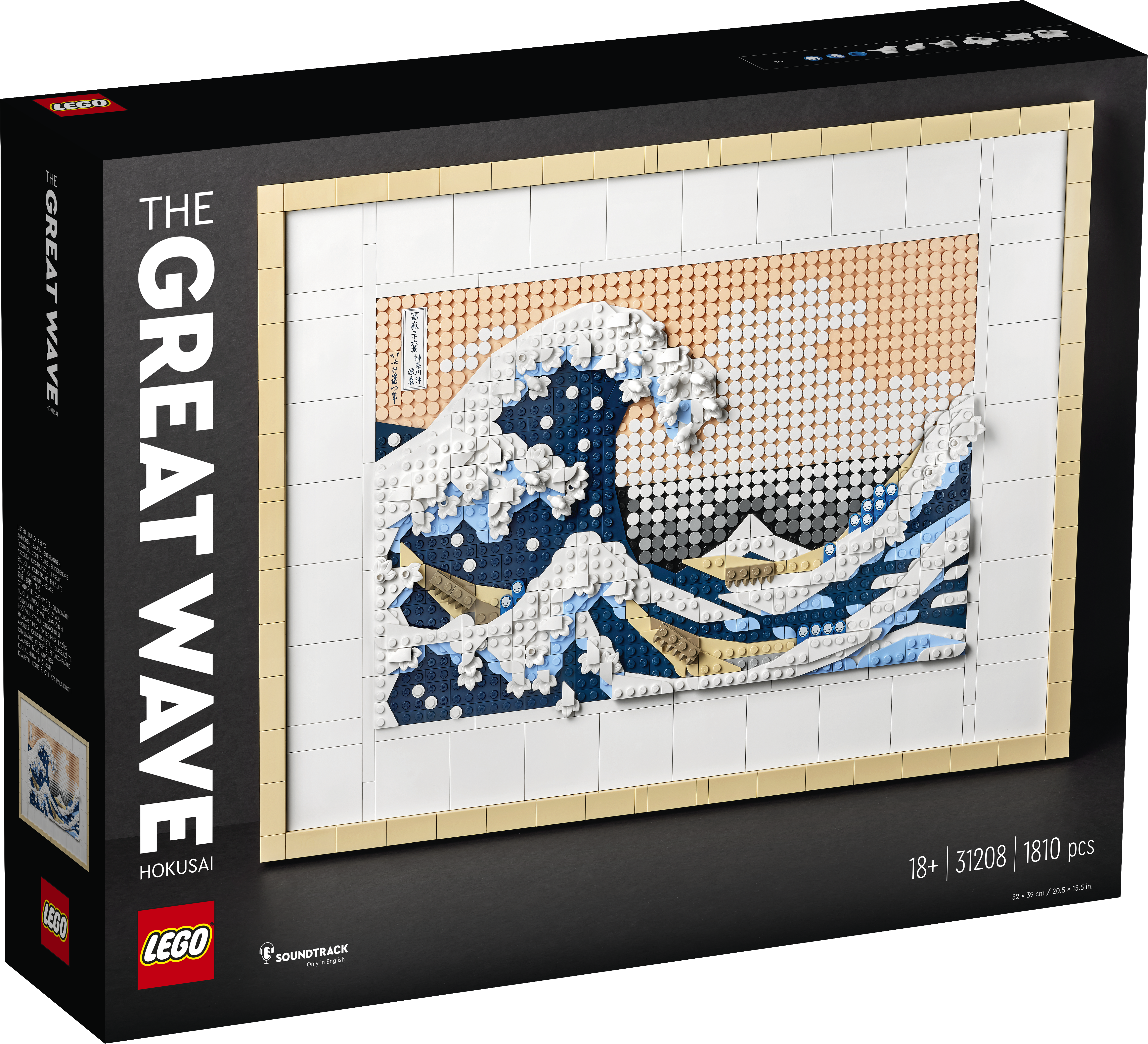 Picture of LEGO Art 31208 Hokusai – The Great Wave